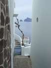 Weiße Häuser auf der Insel Panarea